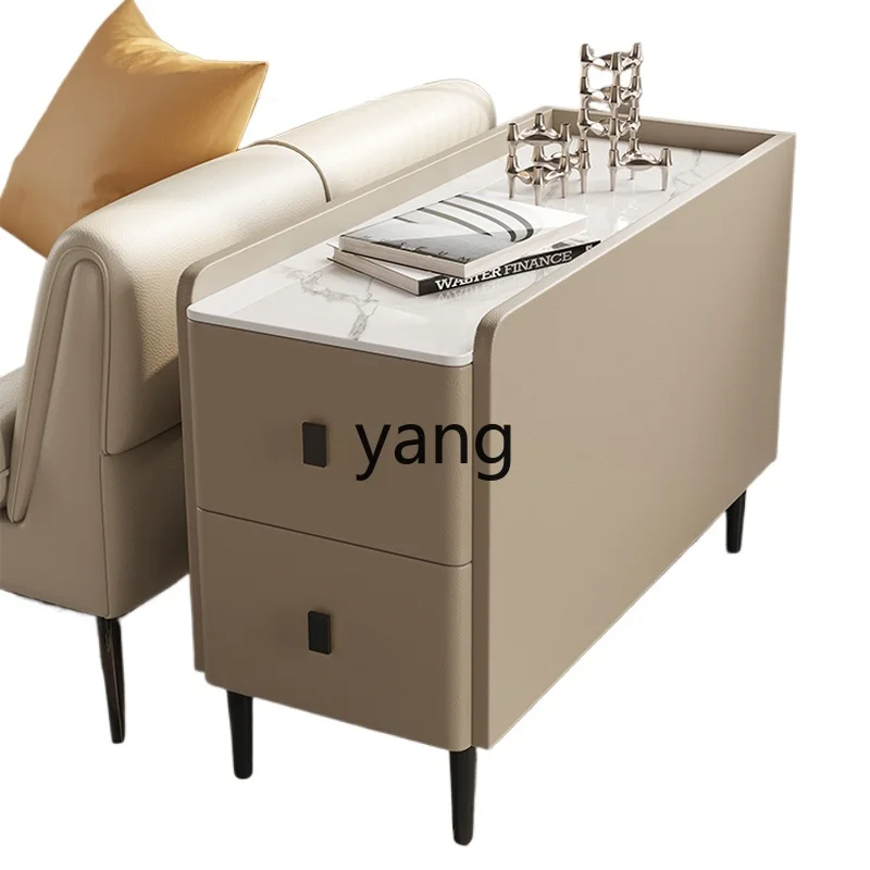 LXL Light Luxury Sofa Side Cabinet Living Room Removable Corner Table Simple Modern Small Coffee Table Side Cabinet Side Cabinet