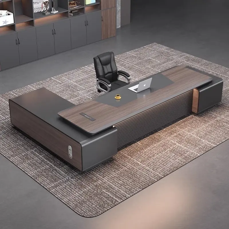 طلاء، طاولة رئيسية، مجموعة مكتب وكرسي، فاخرة خفيفة، إحساس راقي