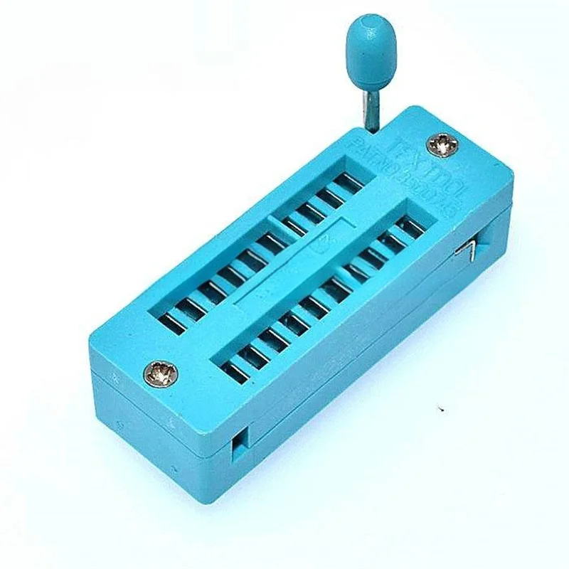 5 قطعة IC قفل المقبس IC قفل اختبار المقبس IC المقبس النحاس 14P/16P/18P/20P/24P/28P/40P