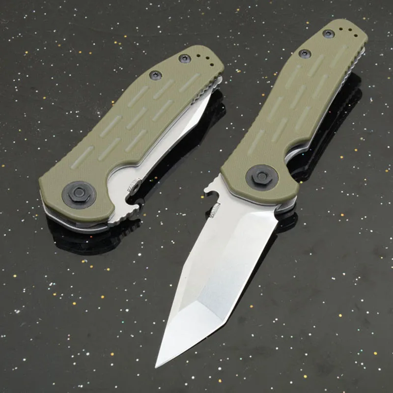 0620 Knife M390 Blade G10+Steel Handle Survial Outdoor Utility Pocket Knives EDC Multitool