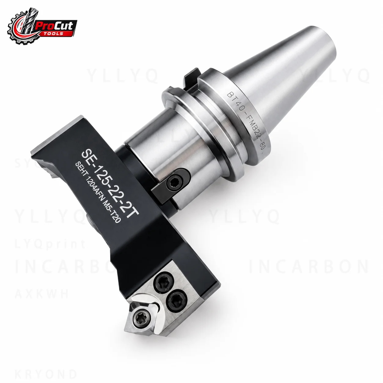 AP16 400R KM12 End Milling Cutter 90° 45° Right Angle Double‑Edge Bridge Type CNC Milling Tool For Aluminum Alloy