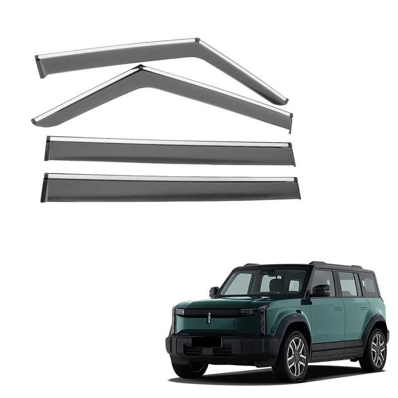 

Дефлекторы окон Icar 03 для Chery Jaecoo J6, аксессуары, литые PS-дефлекторы на двери, защитные козырьки на окна, внешние аксессуары