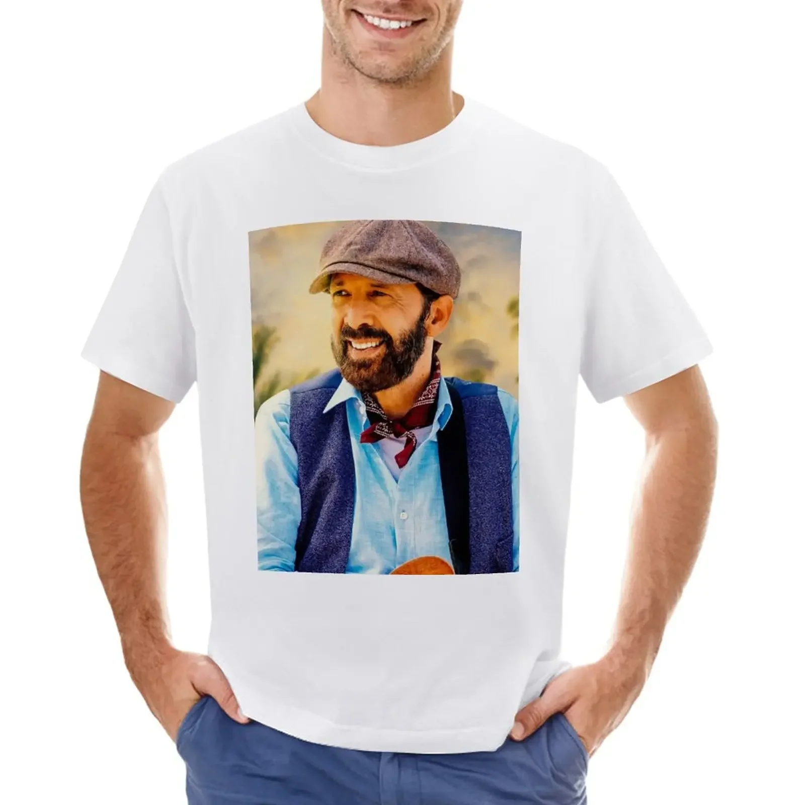 Poster Juan Luis Guerra singer Tshirt Juan Luis Guerra T-Shirt aesthetic clothes sweat blacks men workout shirt