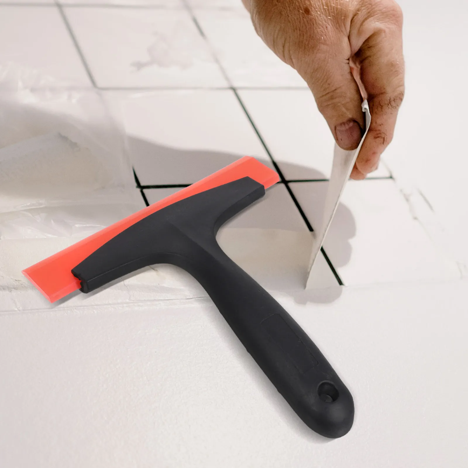 Ox Tendon Grout Scraper Efficient Multi-Use Tool for Car Film Application Glass Cleaning Water-Based Epoxy Color Sand Tool