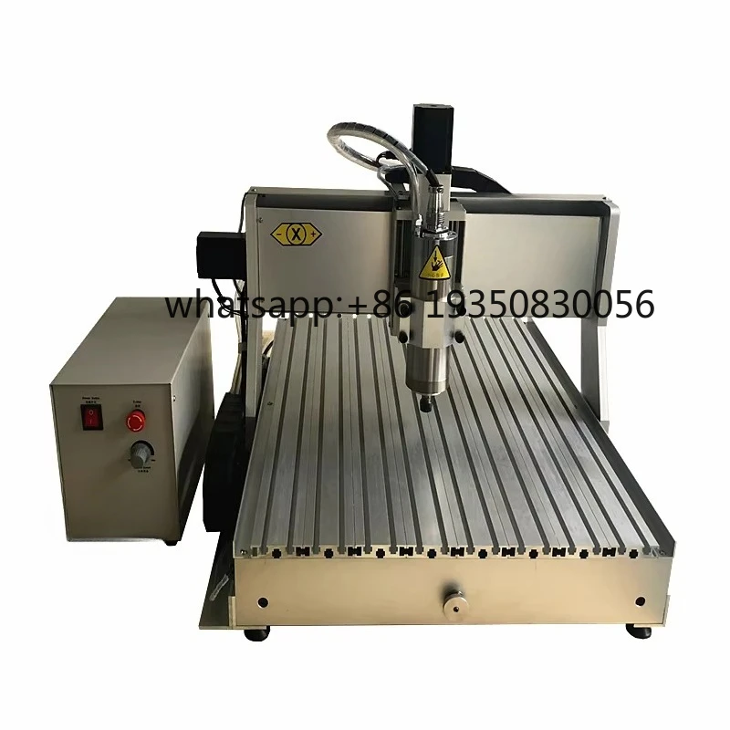 

Milling Machine CNC 6040 Wood Router Machine With VFD USB Port 3axis 4axis 800W Water Cooling Spindle Router Milling Machine
