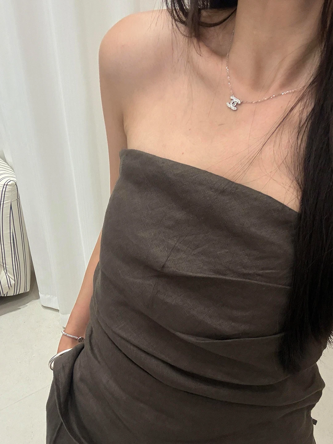 Completo Estivo Casual da Donn - Linen Dress Wrap recensione e prezzo
