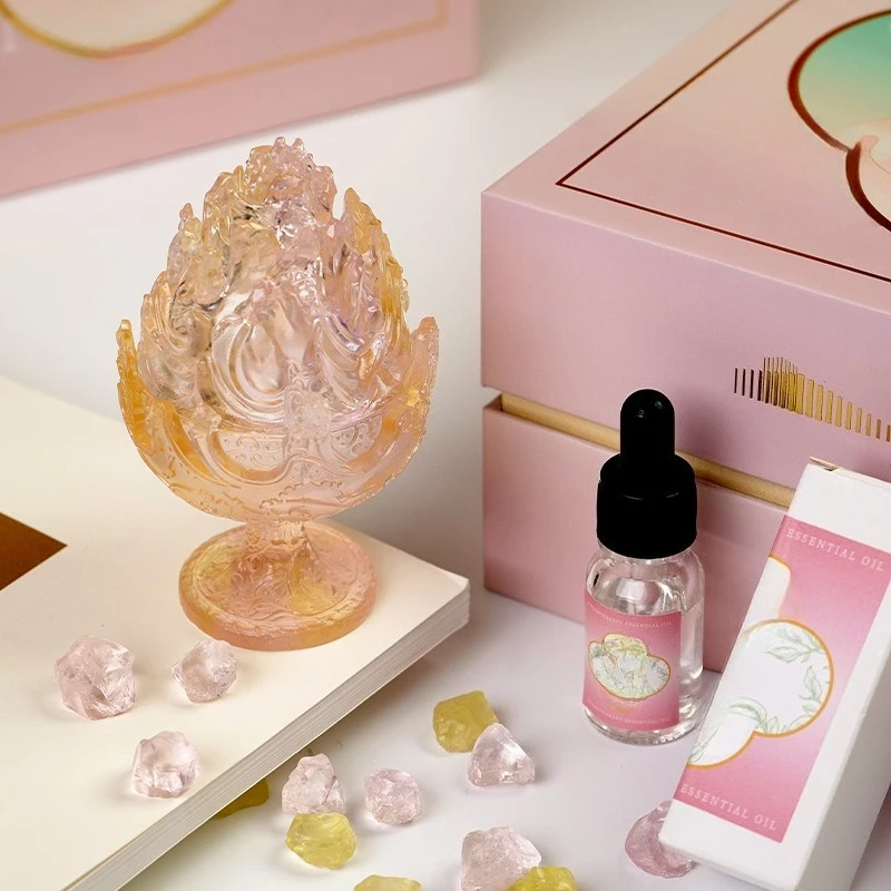 เตาเผากำยานแบบเคลือบ Boshan สำหรับใช้ในบ้าน เตาเผากำยานแบบเคลือบสำหรับอโรมาเธอราพี