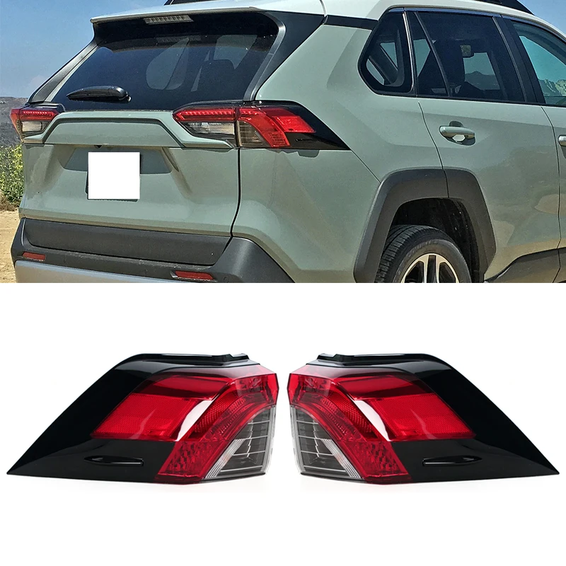 For Toyota RAV-4 RAV4 2019 2020 2021 US Versione Car Side Rear Tail Light Assembly Brake Taillight Stop Parking Lamp