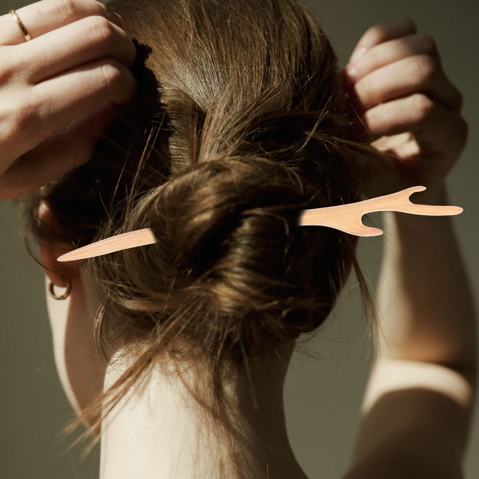 

3pcs Wooden Sticks For Long Elegant Bun Accessories Vintage Style Pins Updo Holder Chignon Pin Hanfu Headdress Party Prom
