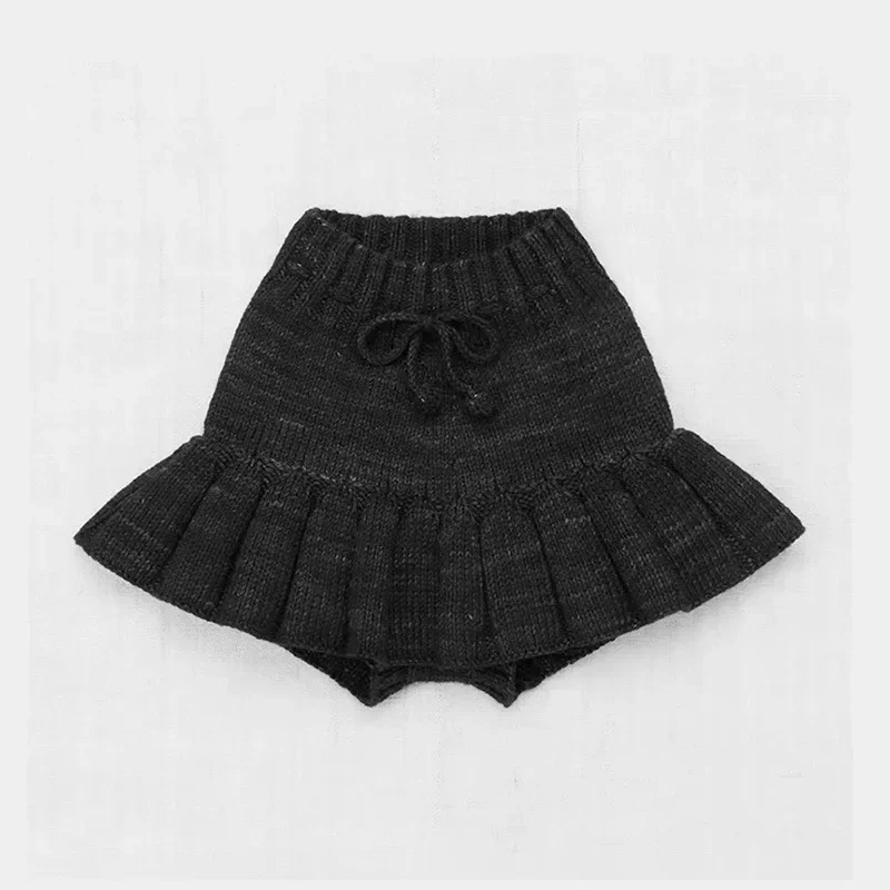 In Stock! 2024 MP  Autumn/Winter New Girls Short Skirt Knit Pleated Skirt Dress