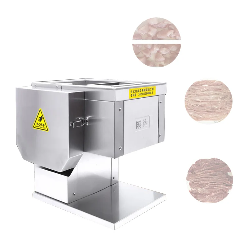 High Efficiency Commercial Meat Cutter Vegetable Meat Slicer 110V/220V Pork Beef Fish Meat Cutting Machine