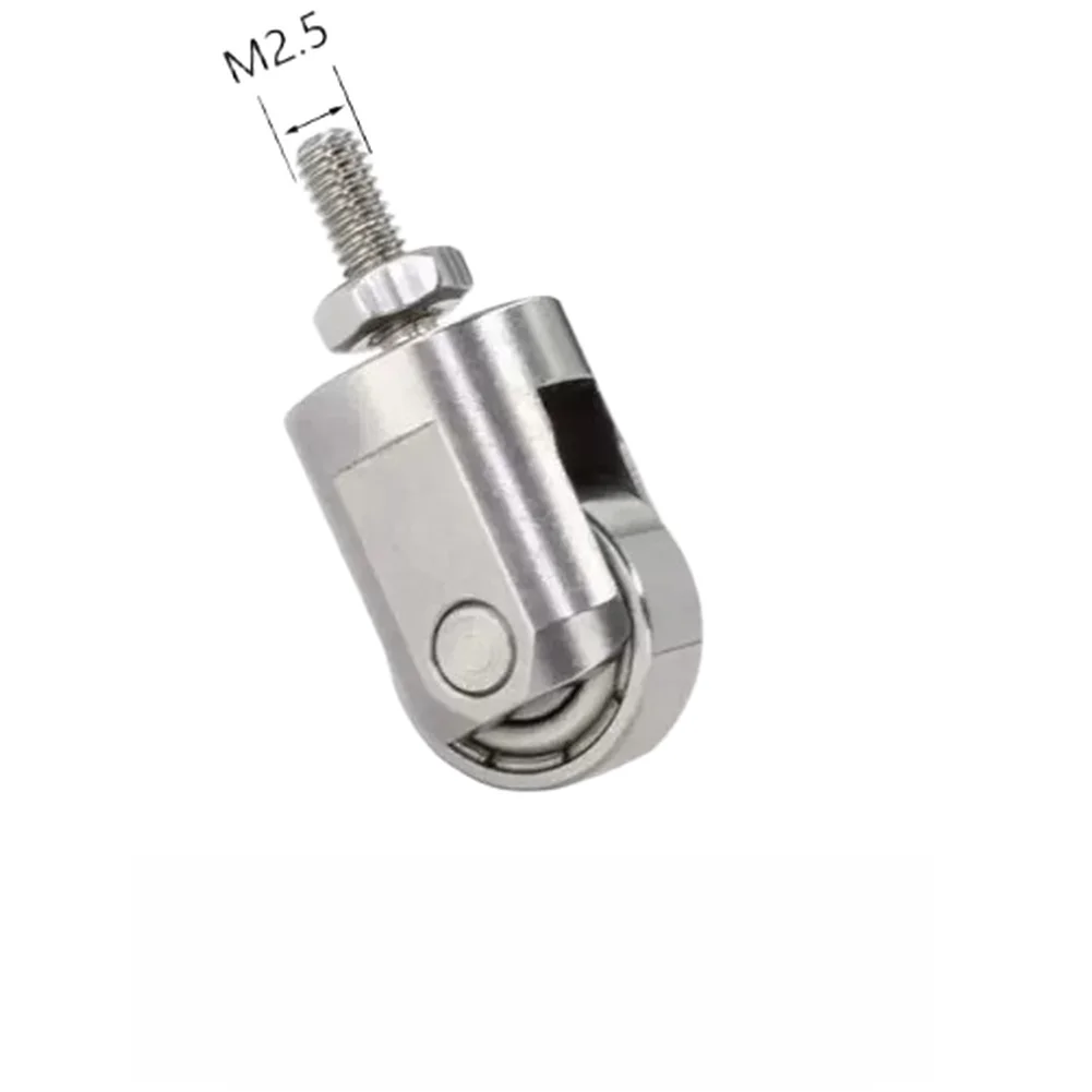 Bearing Roller M2.5 Thread 10mm Diameter 4mm Thick for For dial Indicator Measuring Head and Alignment Measurement Tools