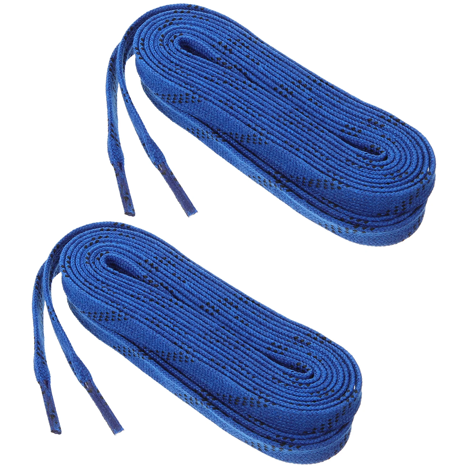 1Pair Wax Coated Shoelaces Multi Functional Flat Lace for Hockey Skates Ice Skating Shoes Wear Resistant Sports Shoelaces