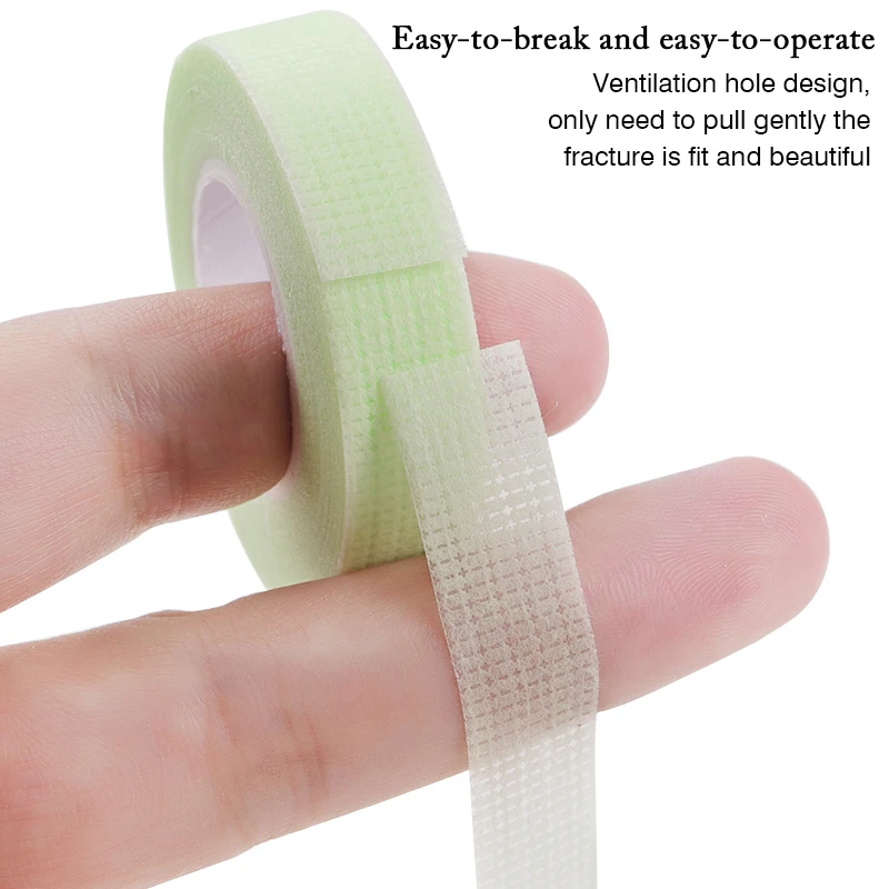 5 pz ciglia Extension Tape Micropore Non tessuto Lash Tape traspirante facile da strappare nastro medico strumenti per il trucco forniture Lashistas