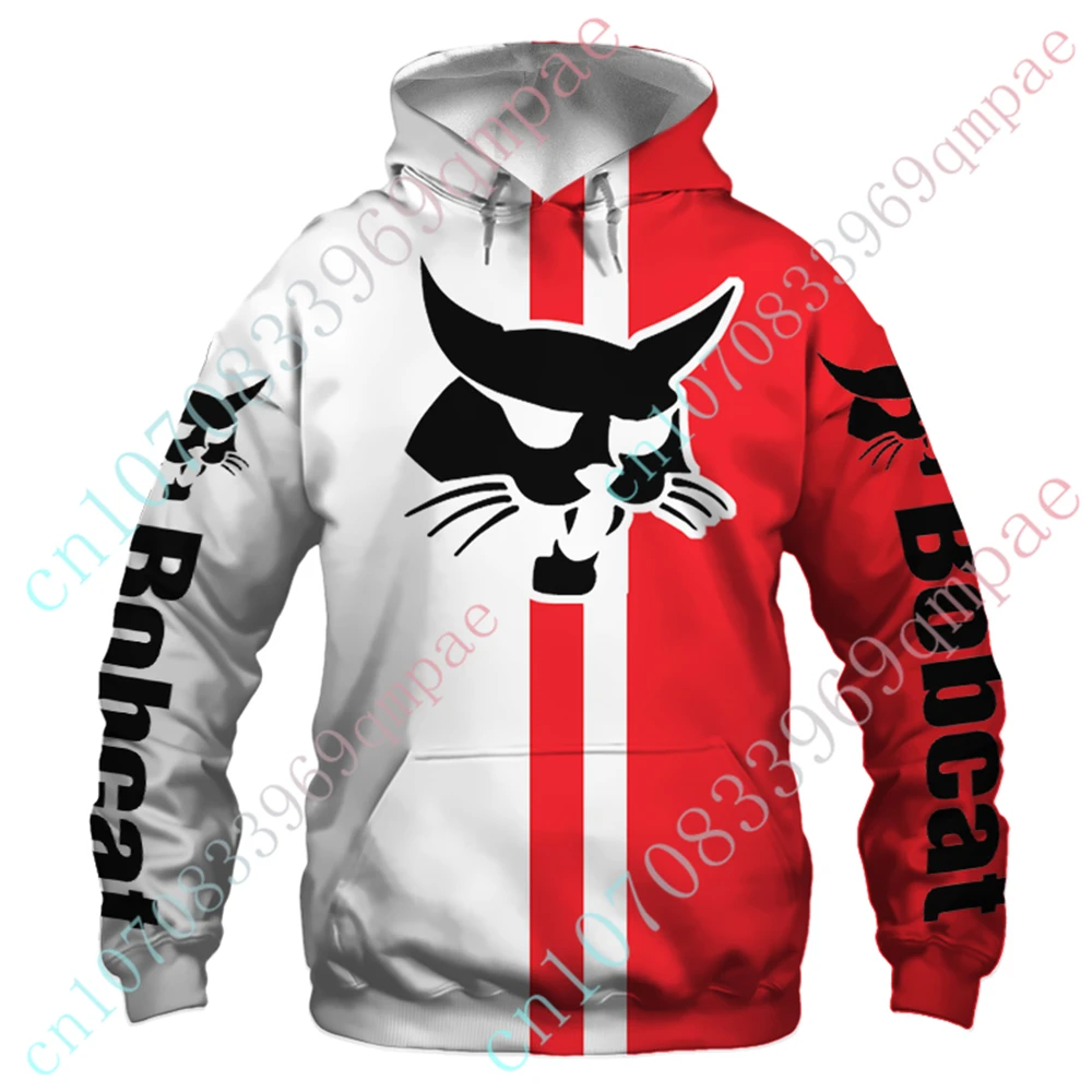 

Bobcat Clothing Harajuku Pullover Top Anime Hoodies For Men Women Unisex Sweatshirt Casual Oversize Zip Hoodies Custom Logo