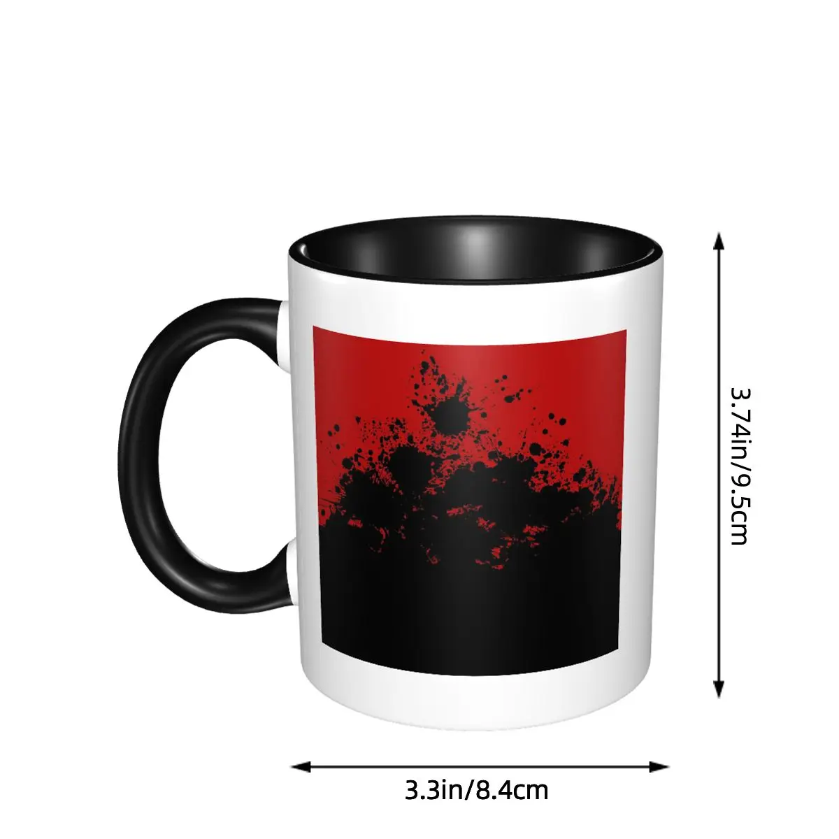 Halloween Horror Blood Splatter Mug Funny Ceramic Coffee Cups Tea Mugs Milk Cup Drinkware Gifts for Friends