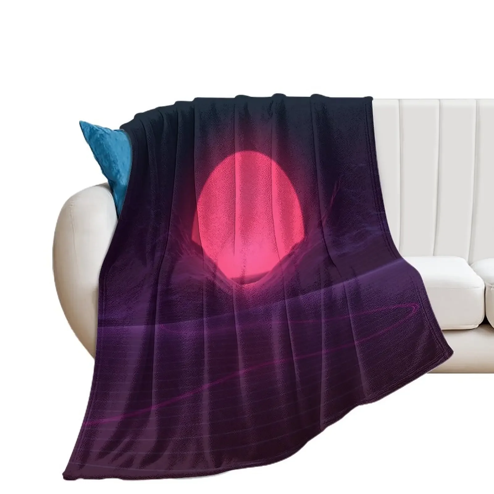 

Neon Sunset Throw Blanket Polar Decorative Sofa For Decorative Sofa Thins Blankets