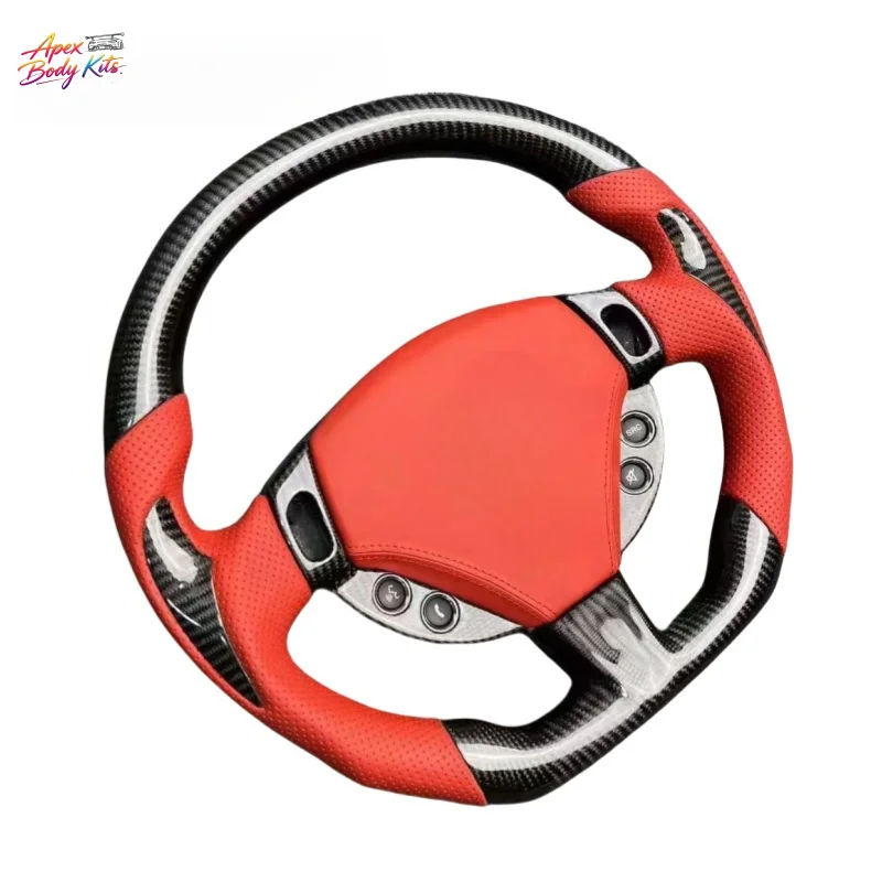 FOR Maserati GT GTS GC MC Quattroporte President Series Upgraded and Customized Carbon Fiber Steering Wheel