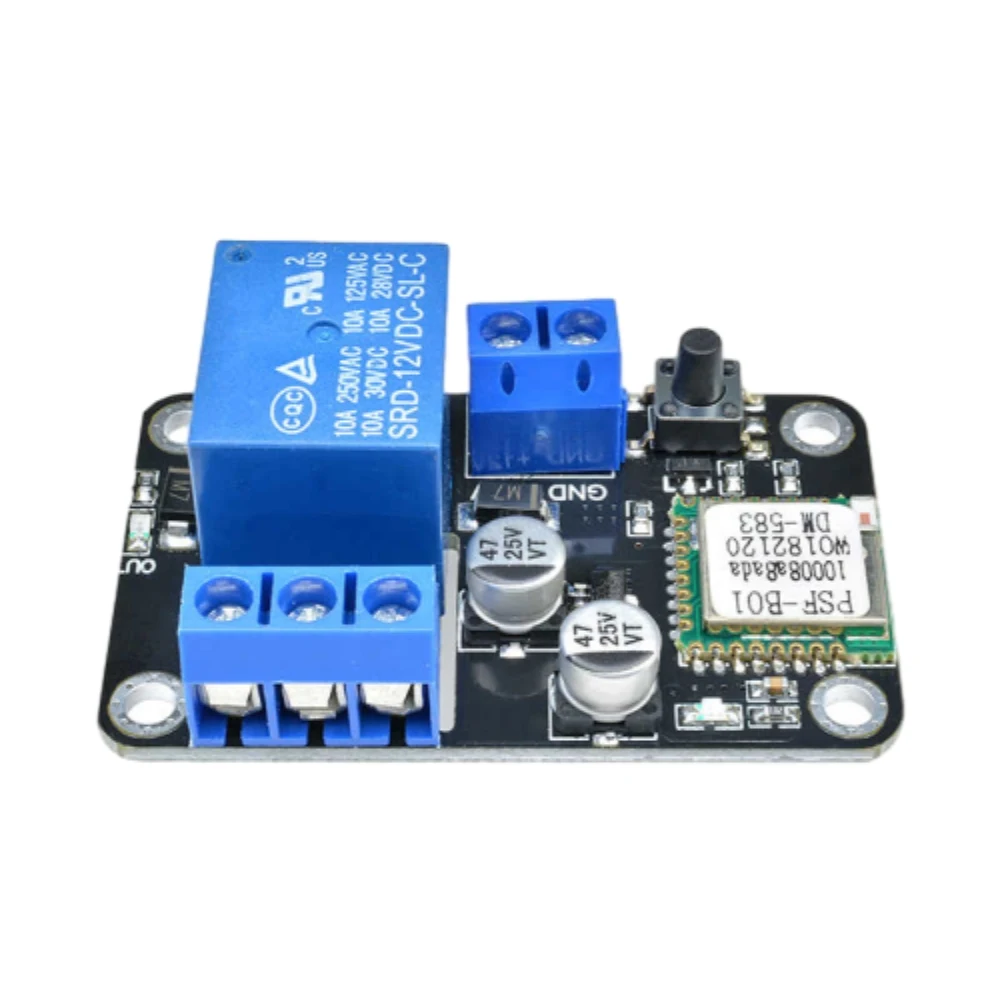 

ESP8285 Replace Self-lock DC 12V WiFi Wireless Smart Switch Cycle Timer Delay Relay Module for Android App Control Smart Home