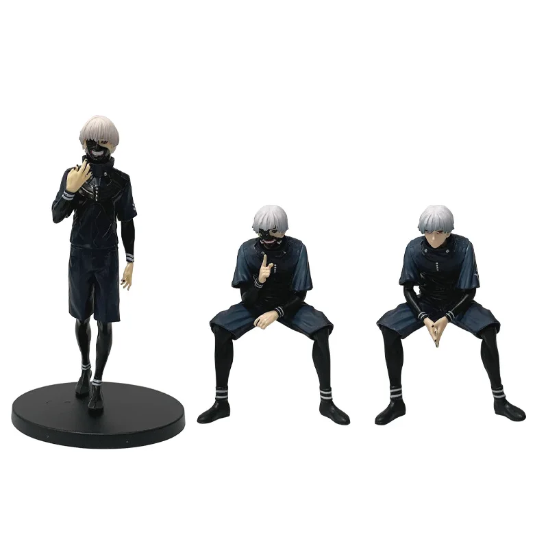 Image of Anime Tokyo Ghoul Figur Kaneki Ken Actionfiguren Awakening Version Desktop-Dekorationen Japanische Puppen Hobbys Spielzeug Geschenke