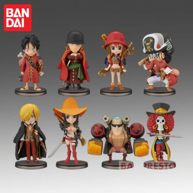 

In Stock Bandai Original Banpresto Wcf One Piece Luffy Zoro Action Figure Model Doll Brand New Boxed Anime Characters Toys Model
