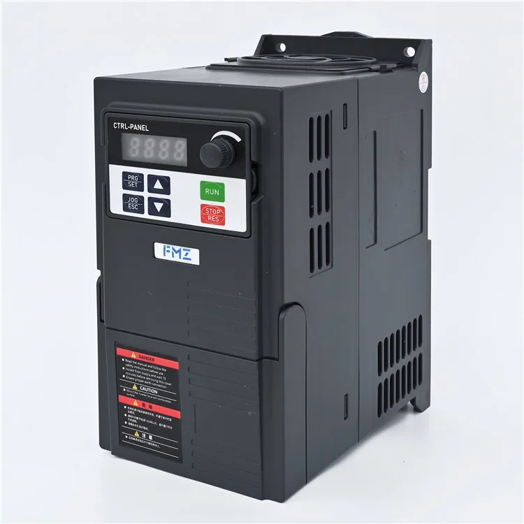 

Single Phase VFD 220 Volt 1.5kw Motor VFD 2hp Frequency Inverters Solar Pump Inverter Speed Variator