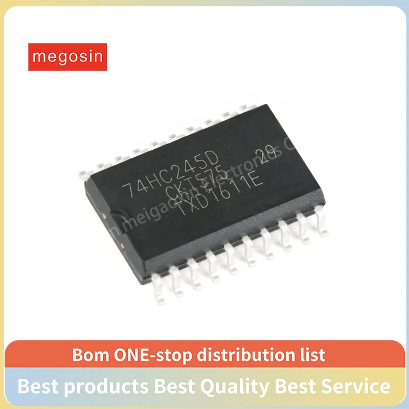 10PCS/LOT 74HC245D 74HC245 SOP20 Three-state output eight-channel bus transceiver chip