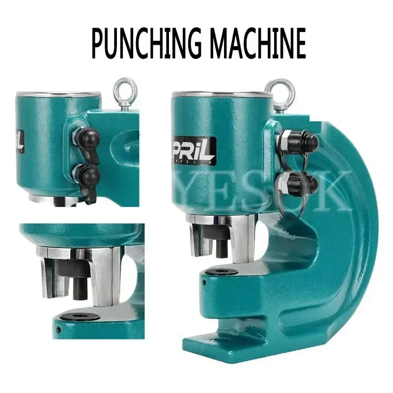 50T Hydraulic Punching Machine High Quality Punch Tool Steel channel steel angle iron punching machine//CH-80