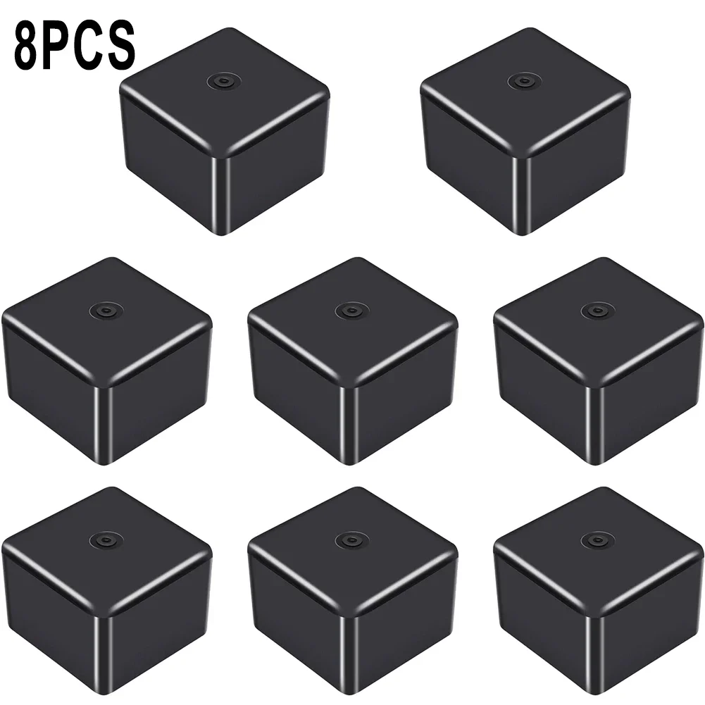 

8 Pcs En=====ap Cove=====Solar ============ile 40x40m=========================sories End Cap For The PV Rails Photovoltaic Panel