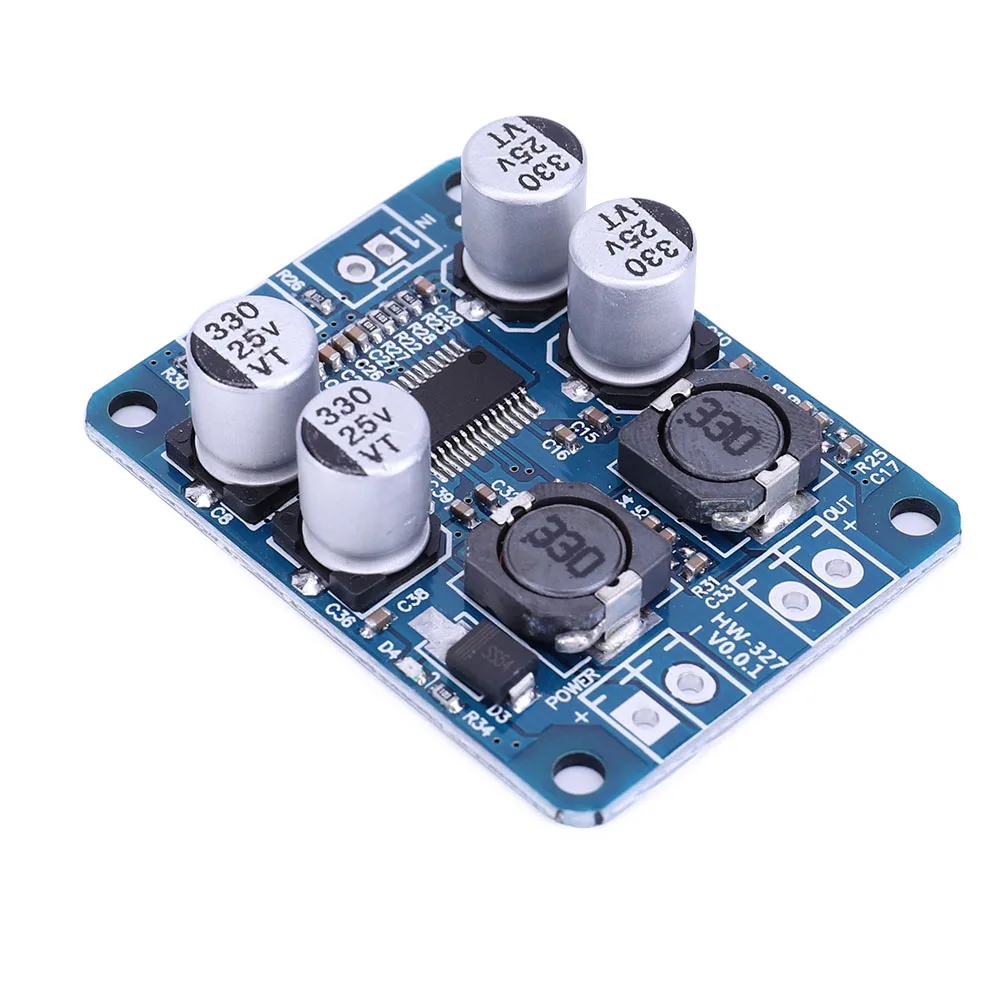 TPA3118 PBTL Power Amp Module Mono Channel Digital Stereo Amplifier Module 1x60W DC8-24V for 4-8 Ohms Speaker