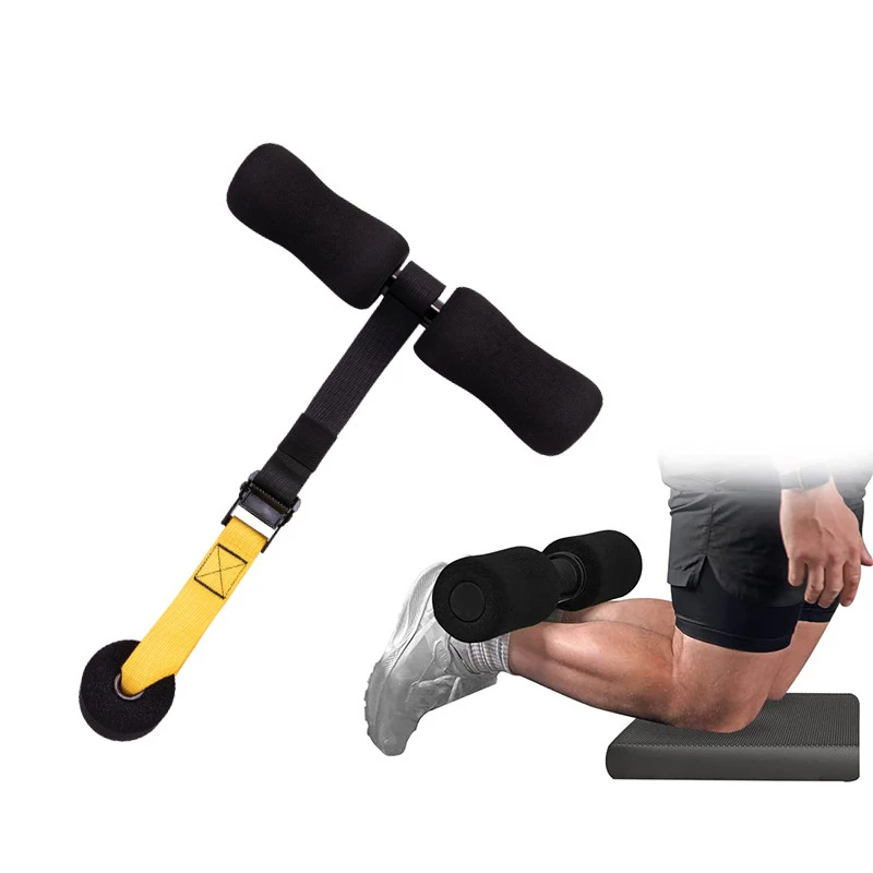 New Arrival Fitness Yoga Body Building Nordic Strap Hamstring Curl Machine Portable Ab Workout Equipment