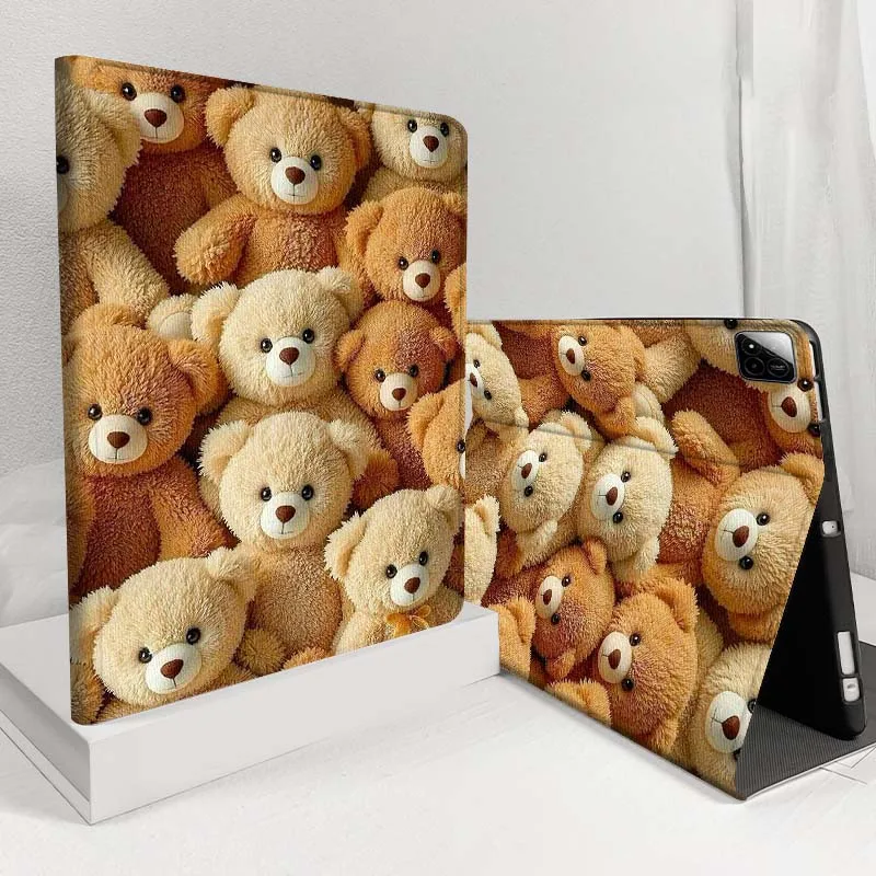 

Cute Bear Art Pattern Tablet Case For Xiaomi Redmi Pad 2 7 8 6 6S 5 4 SE Pro 8.8 11 8.7 11.2 12.4 Ultra Plus Max