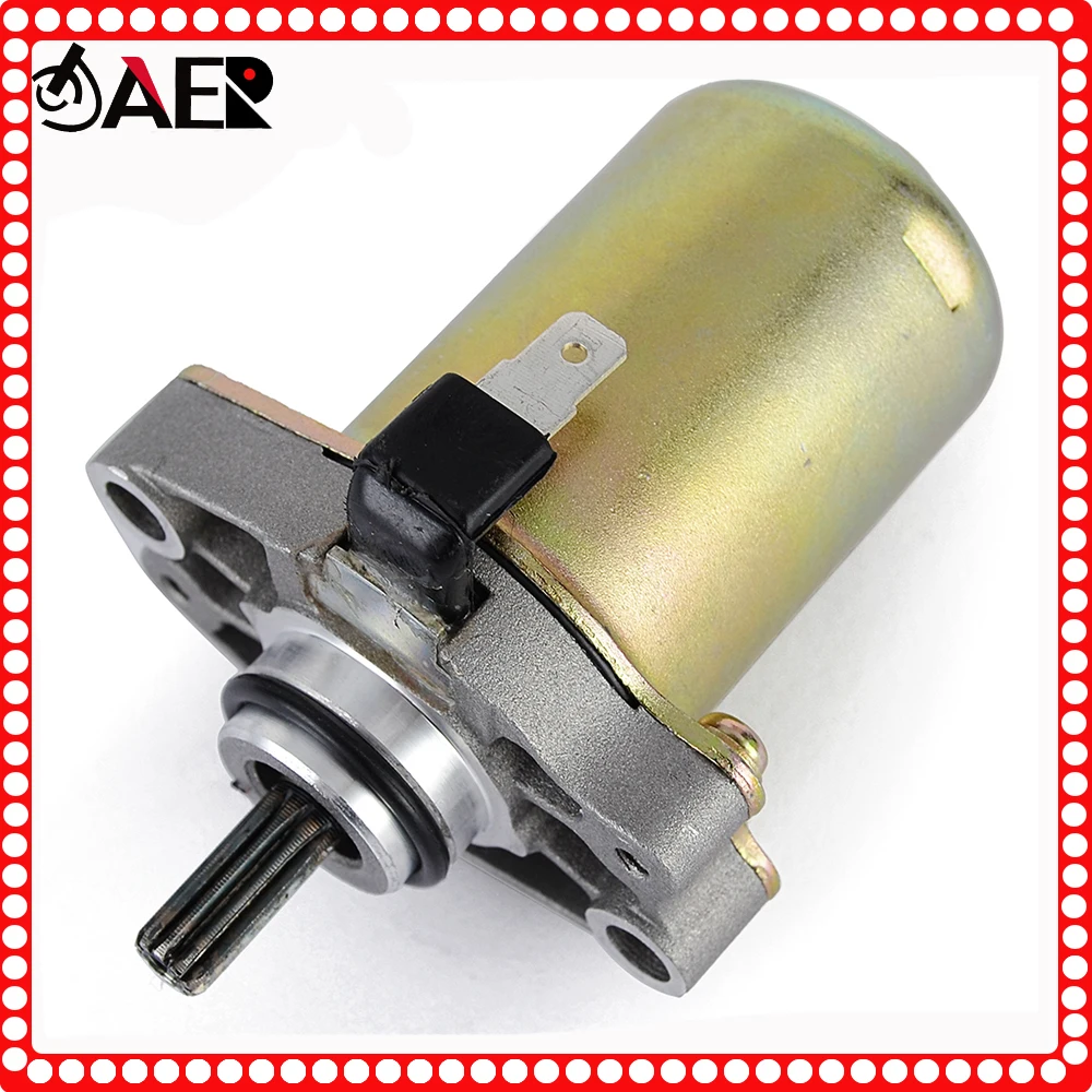 Starter Motor for Suzuki LTZ50 LT-Z50 QuadSport AD50 AG50 AH50 Address AE50 Hi-UP AJ50 Sepia AP50 AY50 Katana UX50 Zillion