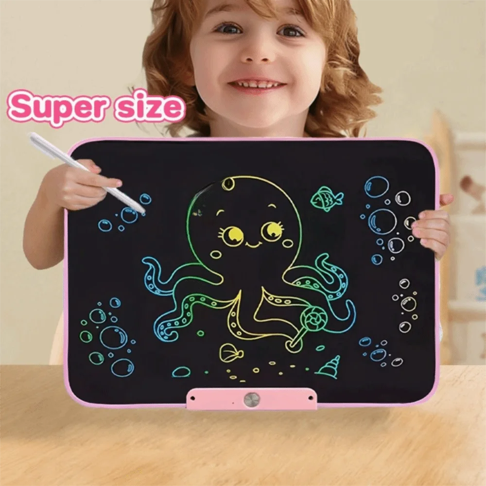 Portable 20inch LCD Writing Tablet Art Tools with Colorful Screen Magic Blackboard Digital Electronic Drawing Pad Educational