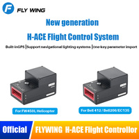 FLYWING H-ACE Helicopter Flight Controllor bulit in GPS support navigational lighting systems apply to flywing helicopters