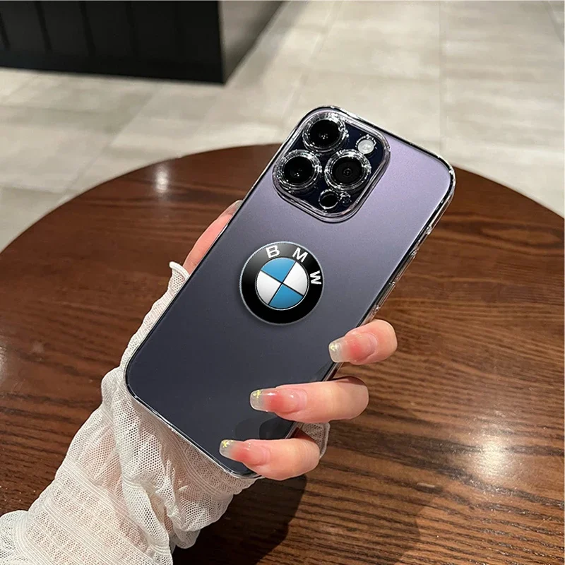 Fashion Clear Cover Phone Case For iPhone 11 12 13 14 Pro Max For BMW M3 E34 E36 E39 E46 E52 E53 E60 E61 E62 E70 E71 E83 E84 E87