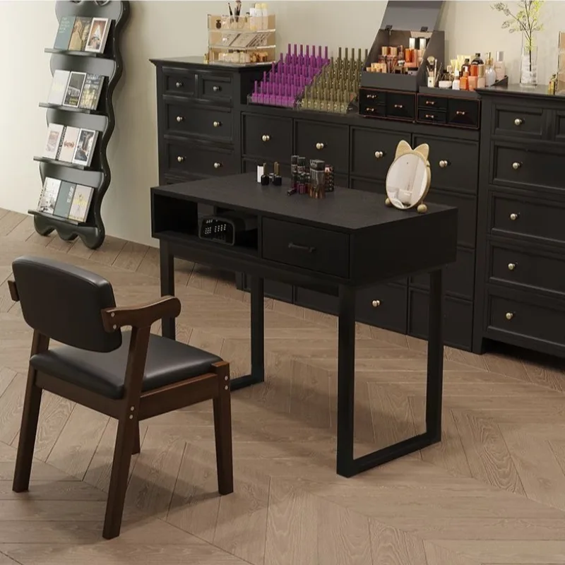 Mesa De decoración De uñas, Mesa De Manicura individual sencilla americana, muebles De salón, Mesa De Manicura, Mesa De Manicura