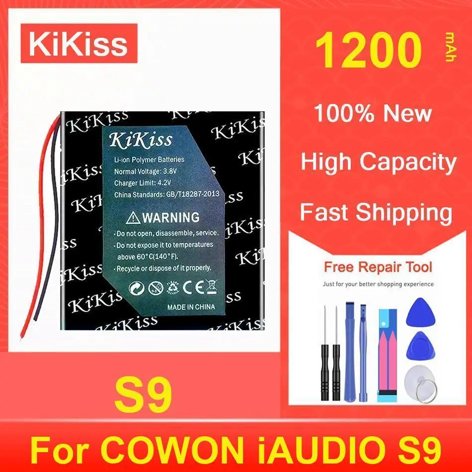 

Kikiss Battery 1200Mah S9 For COWON Iaudio