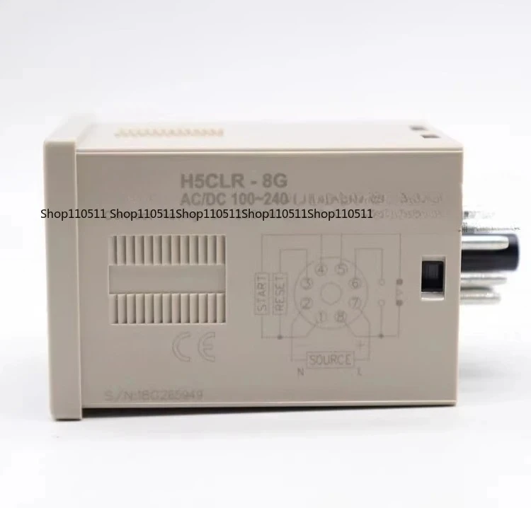 H5CLR-8 ANLY limit relay H5CLR-8G 0.001s-9999h  100-240v MULTI FUNCTION DIGITAL TIMER