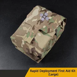 Traumakit Nu Lichtgewicht Molle Accessoire Systeem Backplane, Trauma Medische Noodkit