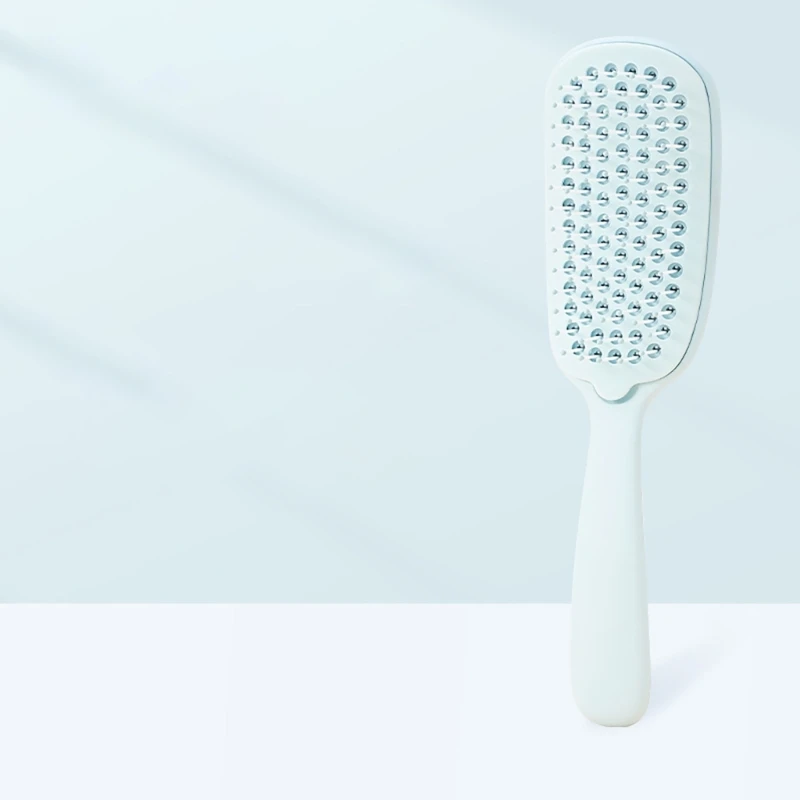 مشط شعر قابل للفصل، مدلك لفروة الرأس وفرشاة لفك تشابك الشعر للنساء والرجال 918D