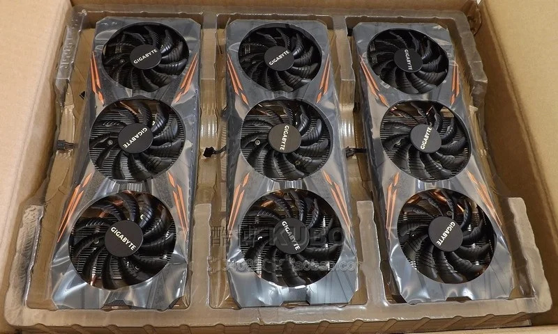 Imagem -04 - Placa Gráfica Gaming Video Cooler para Gigabyte Gtx1070ti g1 Original Novo