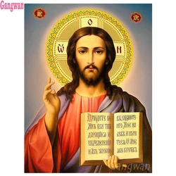 Diamond Painting Jesus Christ Full Diamond Embroidery Pattern Rhinestones religion icon Decor Needlework DIY Mosaic decoration