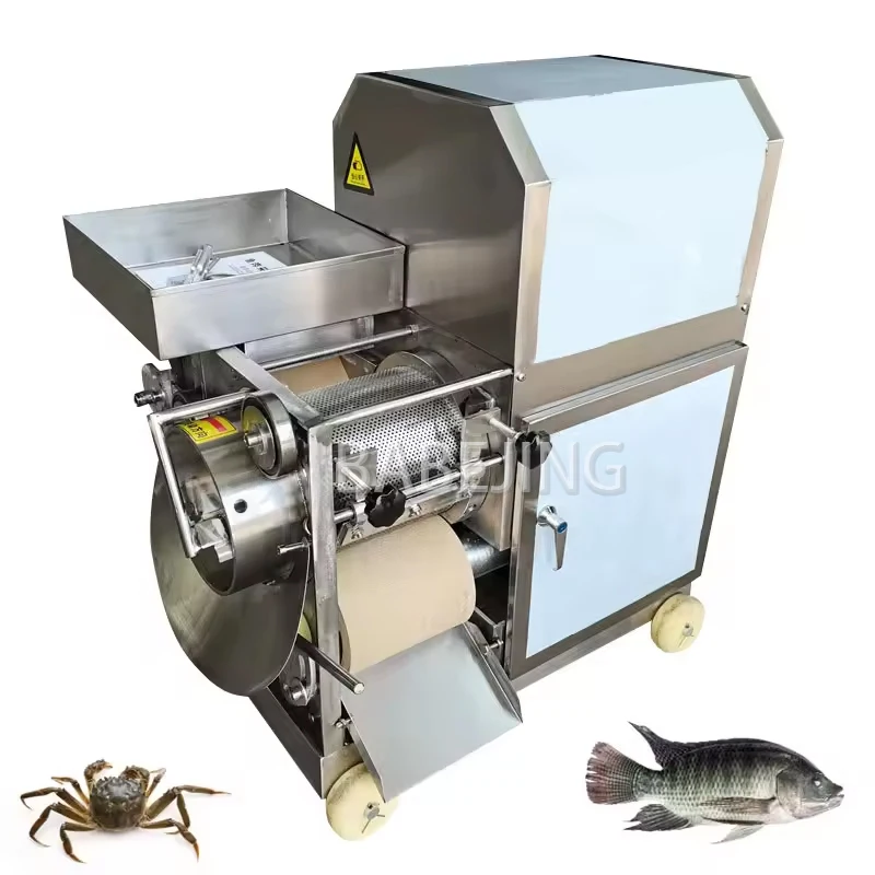 

High Yield Commercial Fish Meat Separator, Stainless Steel Fish Meat Extractor, Automatic Fish Bone Removal Machine