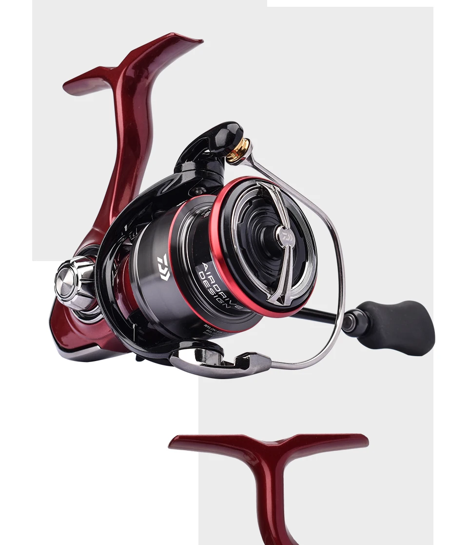 2025 Original DAIWA Angelspinnrolle FUEGO CS LT 1000-6000 Angelrollen 5 kg/10 kg/12 kg Leistung 5,3:1/6,2:1 Meerwasserrollen – Detail 12