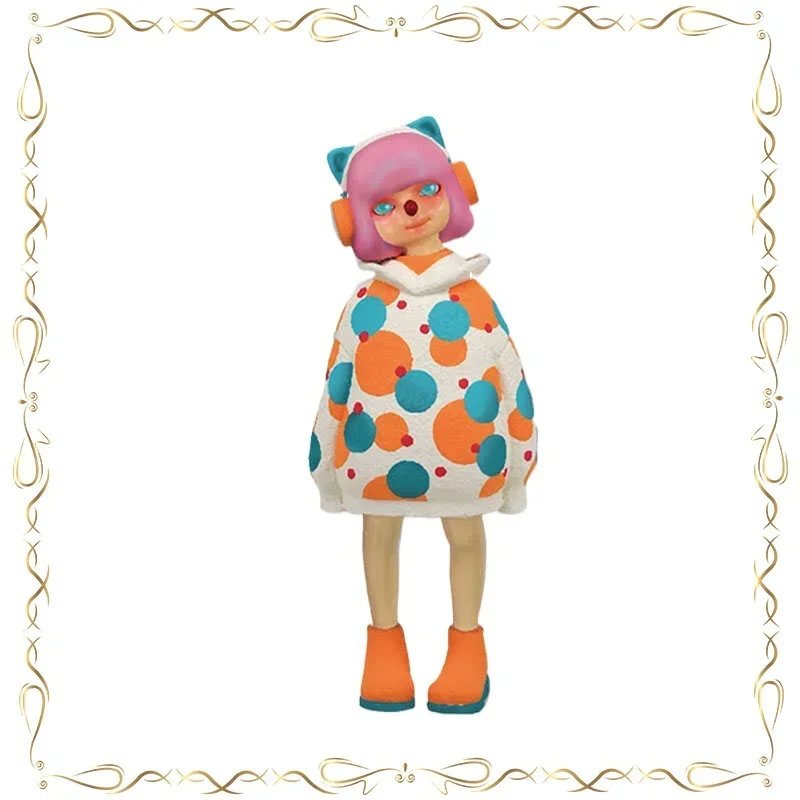 

Cat's Ear Girl Kawaii Holiday Gifts Collection Desktop Ornament Keepsake Action Figure Model Toys
