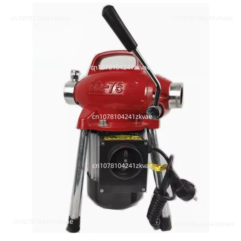 GQ75 Pipe Dredging Machine Professional Kitchen Toilet Toilet Floor Drain Dredging