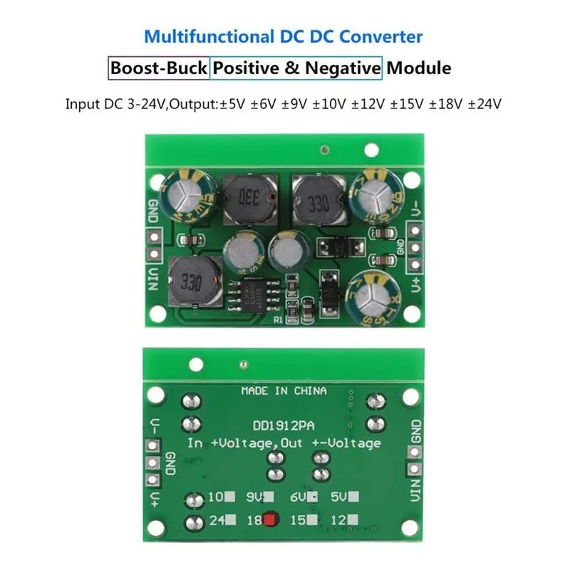 [HOT!A34R】 DC-DC Boost Converter Voltage Regulator Board Electronic Module