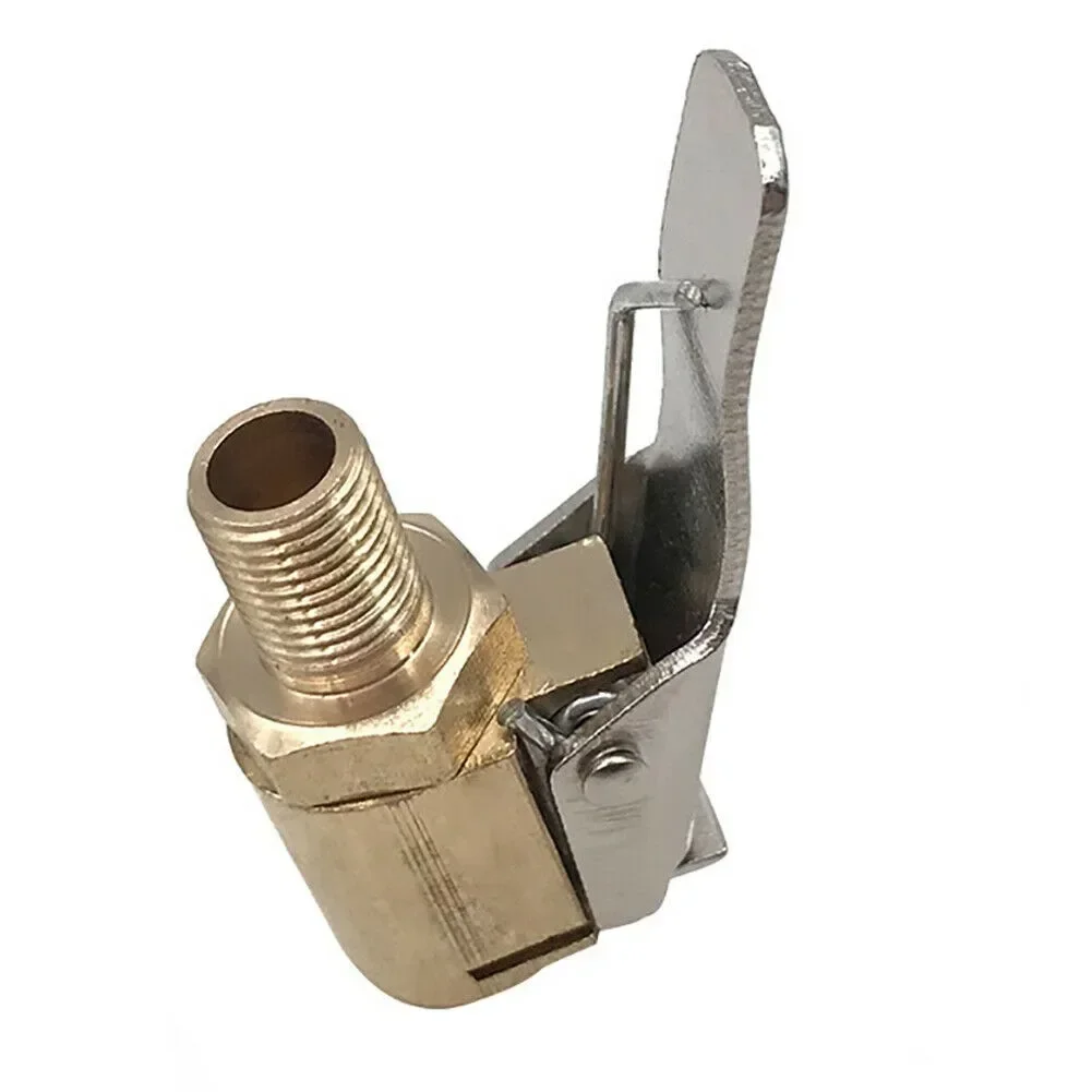 

8MM Bicycle Pump Nozzle Adapter Truck Tire Inflator Valve Connector Head Clip Car Inflatable Connector Bicycle Accessories