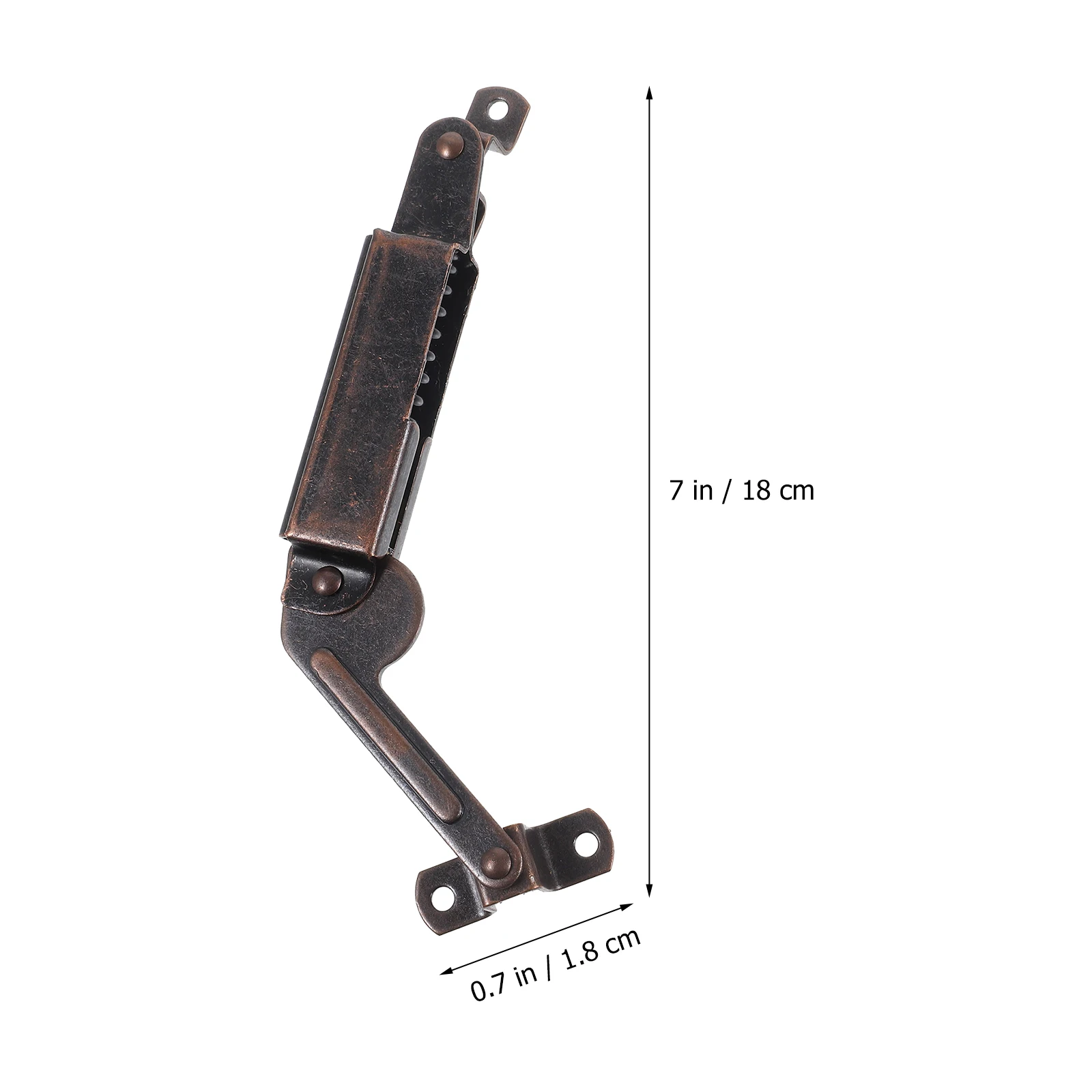 

2pcs Stay Heavy Duty Spring Support For Wooden Boxes Chests Boxes Lid Support Hardware Hinges For Jewelry Box Cabinet Door Box